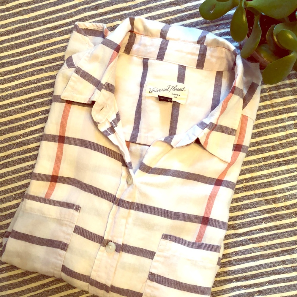 Button Down Striped Shirt - Picture 1 of 4